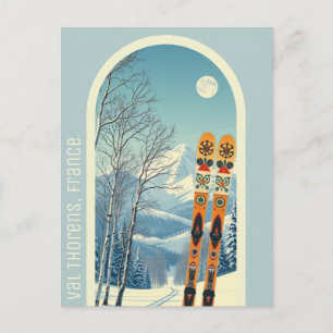 Val Thorens France vacances de ski Carte postale