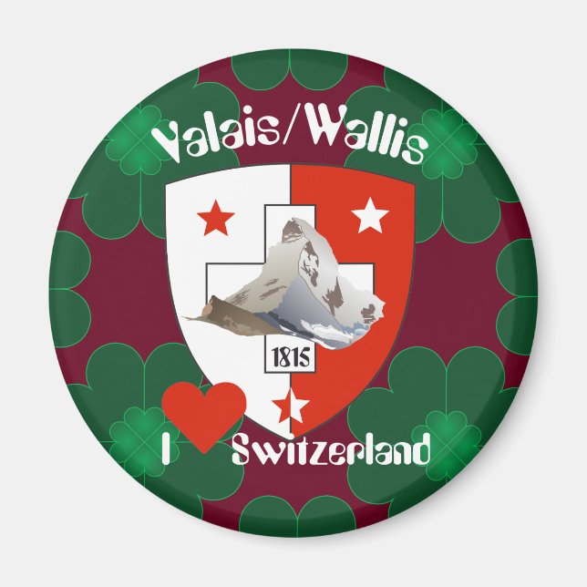 Valais Suisse Aimant (Devant)