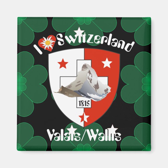 Valais Suisse Aimant (Devant)