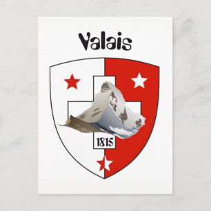 Valais Suisse / Carte postale valaisanne