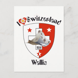 Valais Suisse / Carte postale valaisanne