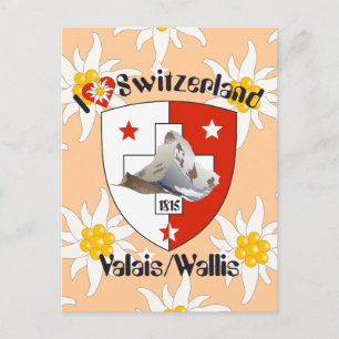 Valais Suisse / Carte postale valaisanne