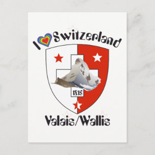 Valais Suisse / Carte postale valaisanne