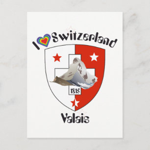 Valais Suisse / Carte postale valaisanne