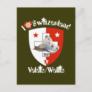 Valais Suisse / Carte postale valaisanne