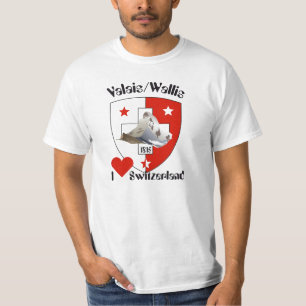 Valais / T-shirt valaisan Suisse-Suisse