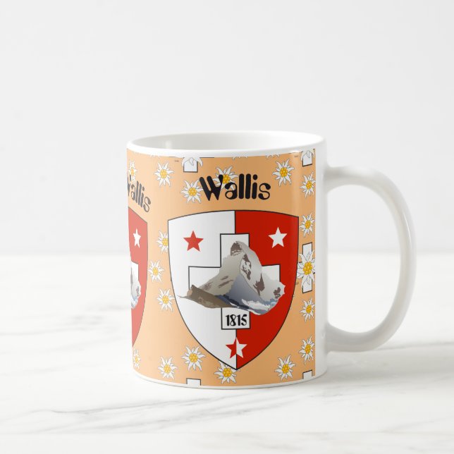 Valais/Valais Suisse/Suisse tasse (Droite)