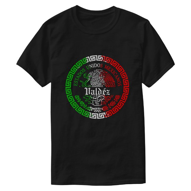 Valdéz T-shirt homme thème Mexique (Valdéz Last name Mexico themed T-shirt Men)