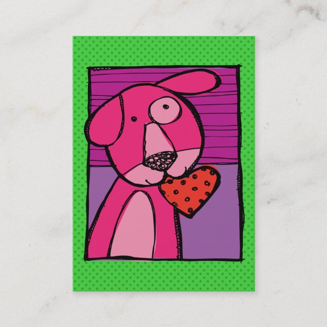 Valentin en vrac sur Carte de visite - SRF (Devant)