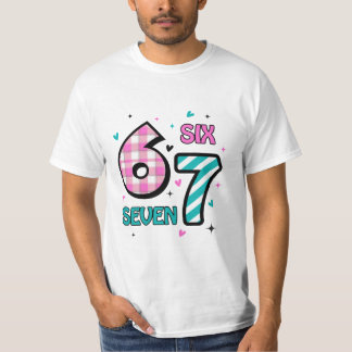 Valentine 67 Six Seven T-shirt de la Saint-Valenti