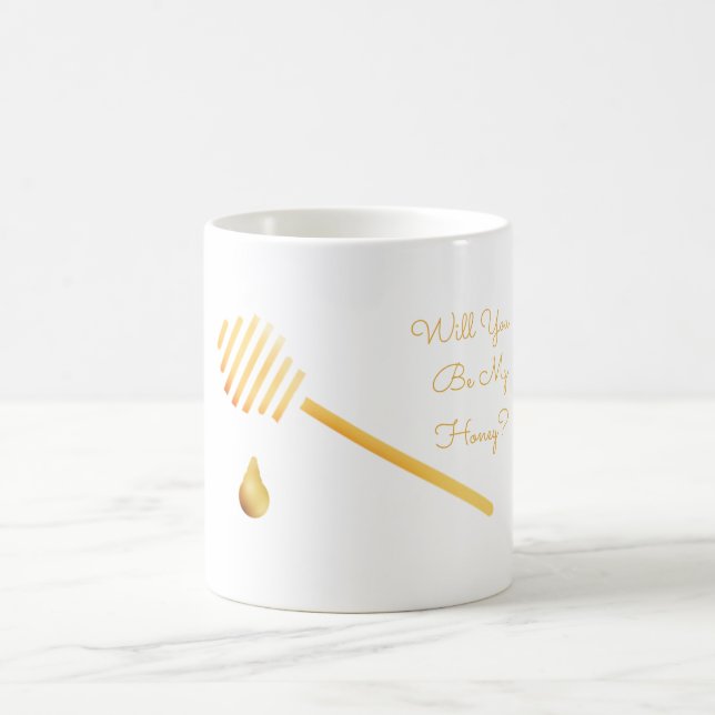 Valentine Bee and Honey Mug (Centre)