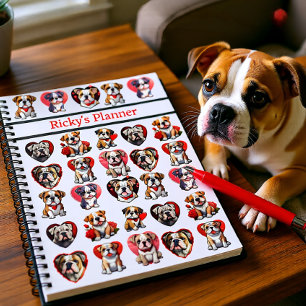Valentine Bulldog personnalisée