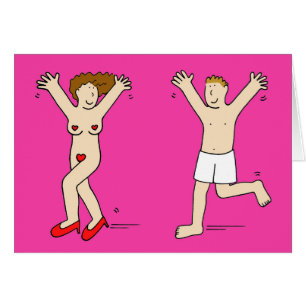 Valentine Chase Couple de dessin en sous-vêtements