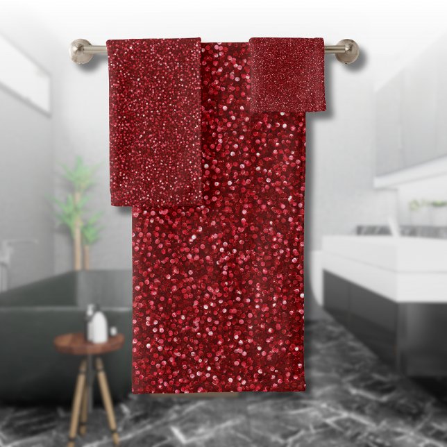 Valentine Classique Tendance Rouge Pailleté (Créateur téléchargé)
