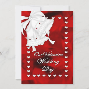 VALENTINE FAIRE-PART DE MARIAGE - COEURS