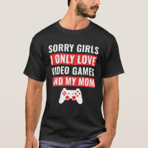 Valentine Gaming Love Maman et Jeux Vidéo T-shirt