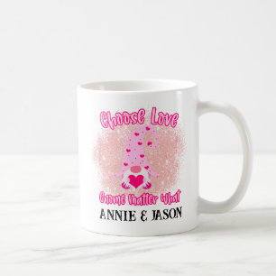 Valentine Gnome - Mug de café de la Saint-Valentin