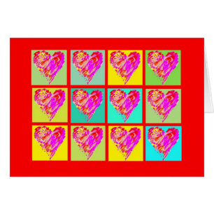 Valentine Hearts, General Love ou Romance Card