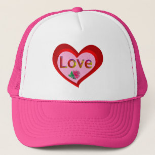 Valentine Love Heart Casquette
