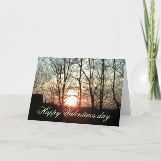 VALENTINE, MA carte SOLEIL (Devant)