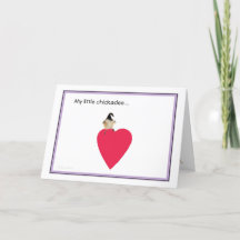 Valentine : Ma petite carte de poulet