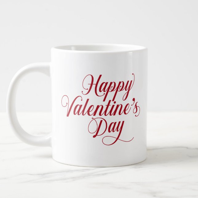 Valentine Mug Heureuse Sainte-Valentin (Gauche)