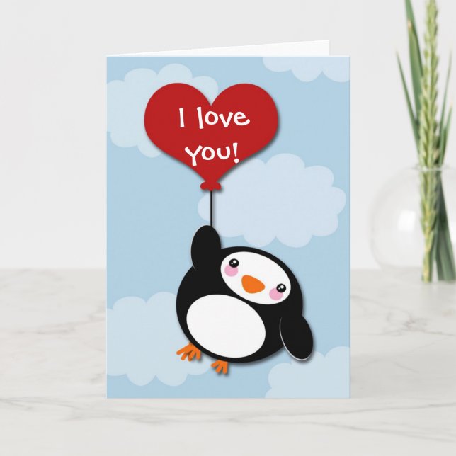 Valentine PENGUIN - carte (Devant)