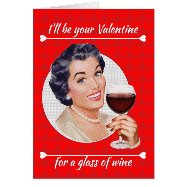 Valentine pour le vin (Devant)