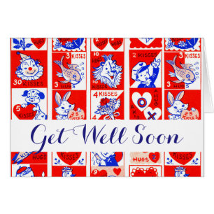 Valentine Retro Love Hugs Motif