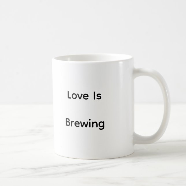 Valentine’s Day Love Quote Printed Mug (Droite)