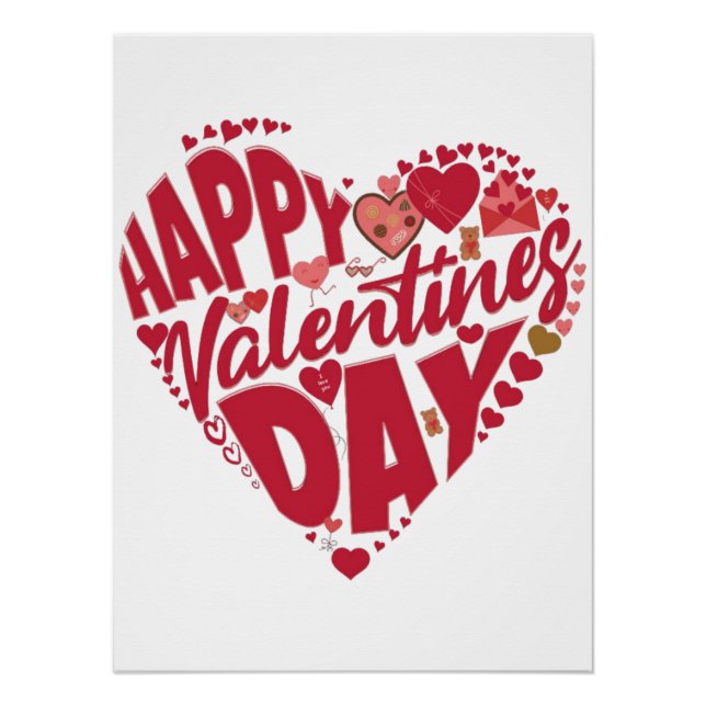  Valentine’s Day Poster (Devant)