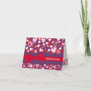 Valentine s'il vous plaît être mon coeur carte et 