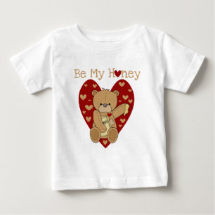 Valentine soit mon T-shirts et cadeaux de miel