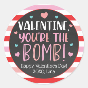 Valentine, vous êtes les Stickers Bomb
