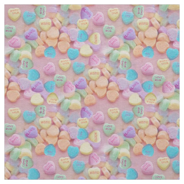 valentines bonbons coeurs tissu (Échantillon)