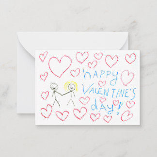 Valentines Cartes de jour à distribuer pour les en