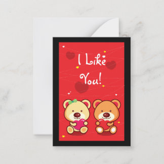 Valentines Cartes de jour à distribuer pour les en