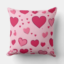 Valentines Day Hearts Coussin 01