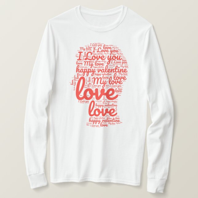 Valentine's Day T-Shirt (Design devant)