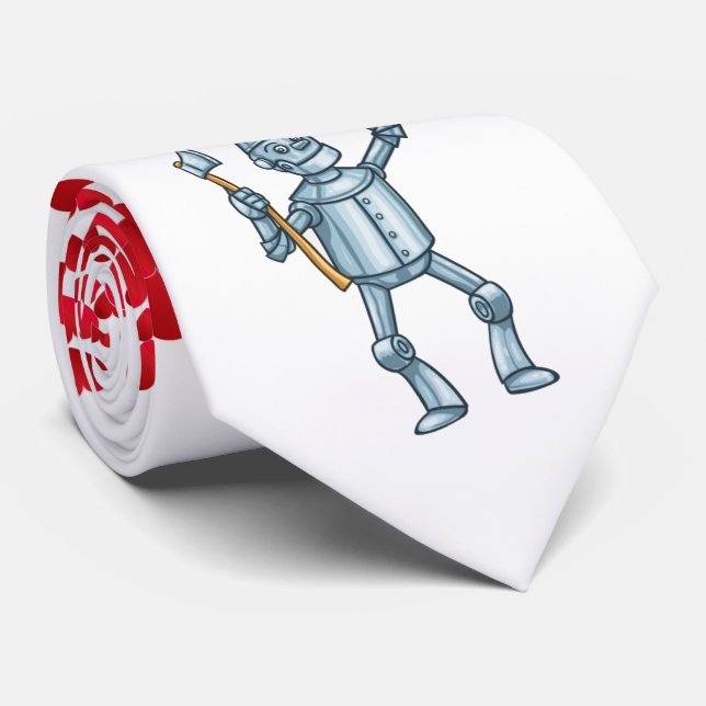 Valentines Day Woodmans cravate de coeur Cravate d (Roulé)