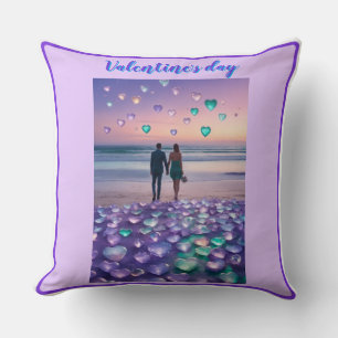 Valentine's jour lancer oreiller