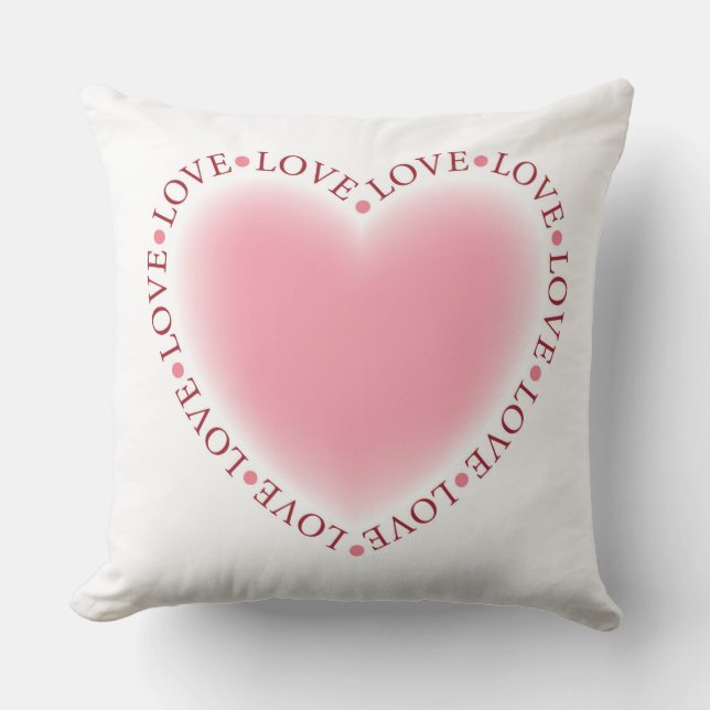 Valentines Oreiller Coeur (Recto)