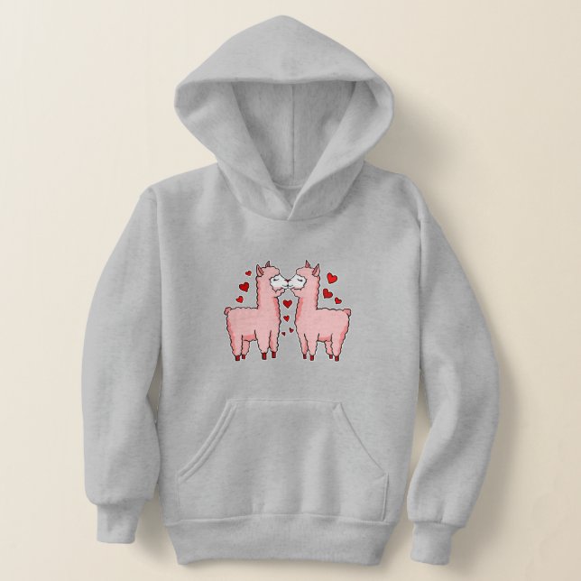 valentines rose alpacas coeur rouge (Poser)