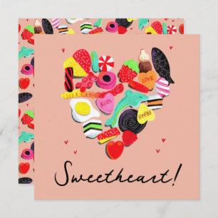 Valentines Tu Es Si Douce Coeur De Bonbons Vacance