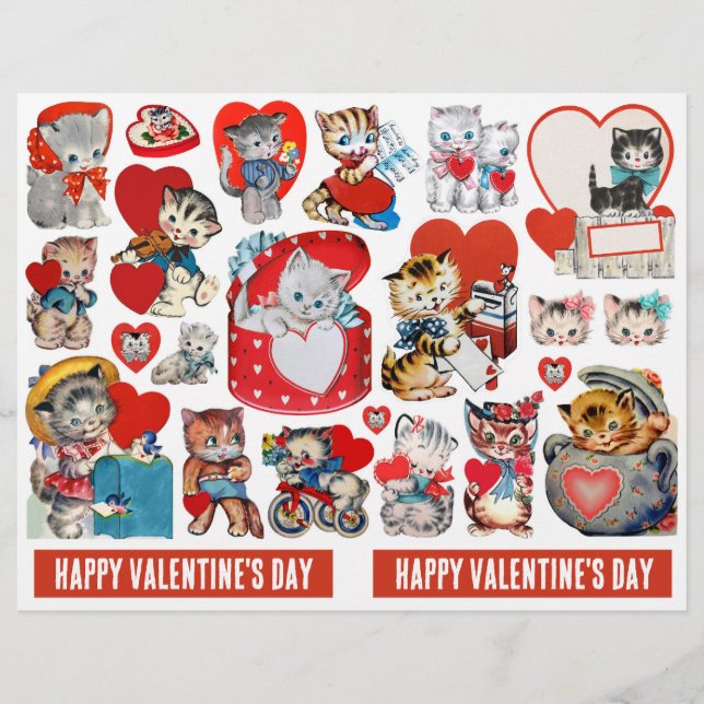 Valentines Vintages authentiques (pas AI) (Devant)