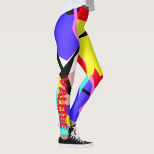 Valerie Pastel Couleurs Vibes positives Leggings