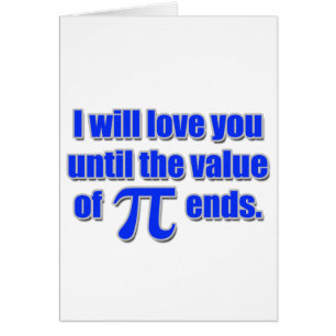 Valeur de l'amour de pi