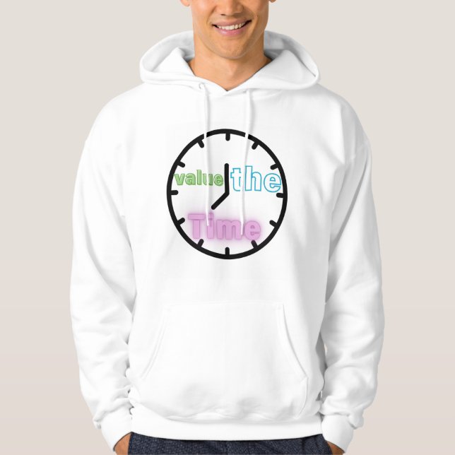 Valeur du sweat - shirt à capuche temporel (Devant)