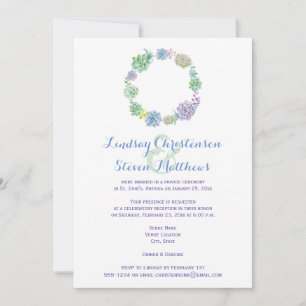 Valider le Faire-part de mariage Succulents et s