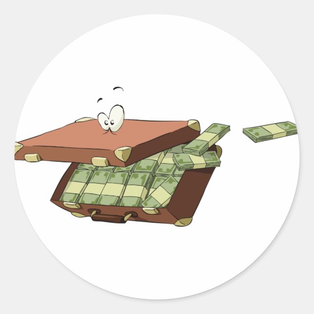 Valise De Stickers Argent (Devant)